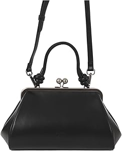 Amazon | [アナスイ] ハンドバッグ がま口 エイミー レディース 317792